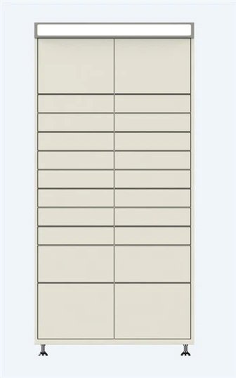 অ্যাপার্টমেন্ট বিল্ডিংয়ের জন্য ডেলিভারি লকার